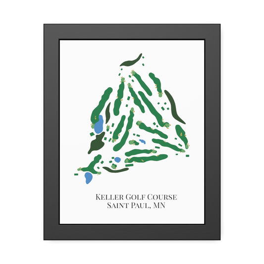 Keller Golf Course Framed Print
