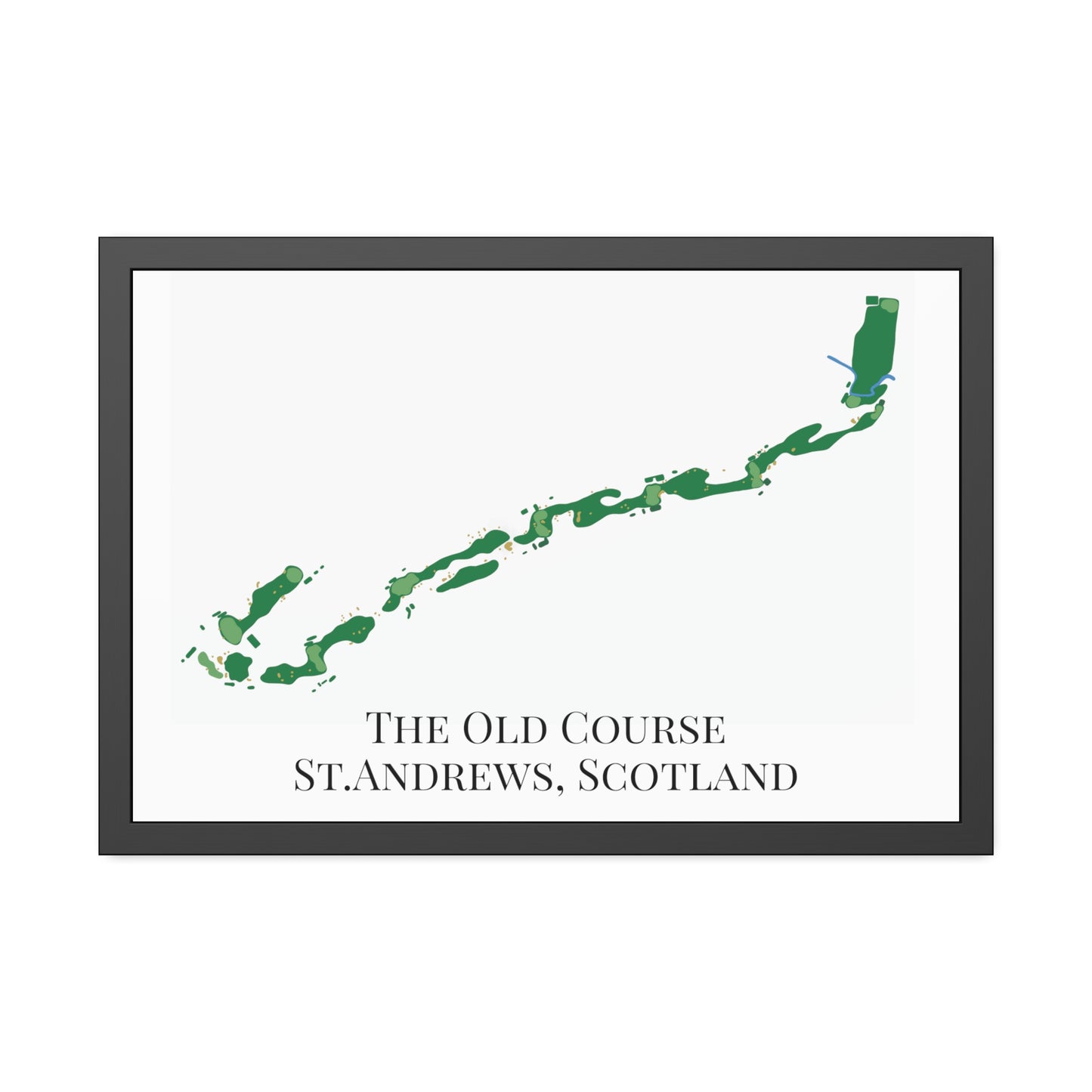 The Old Course at St.Andrews Framed Print