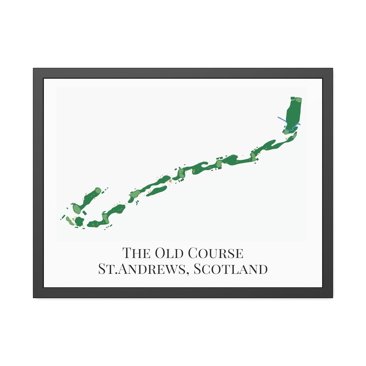 The Old Course at St.Andrews Framed Print