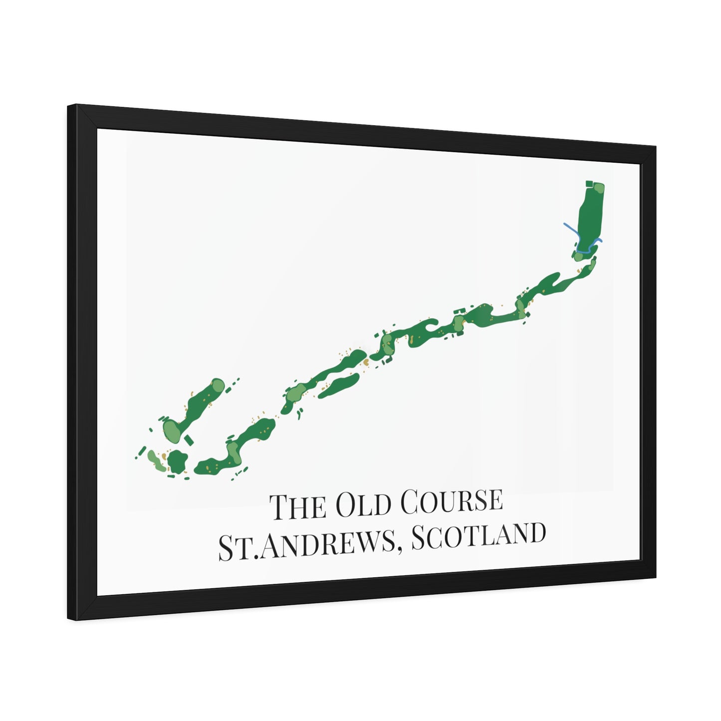 The Old Course at St.Andrews Framed Print