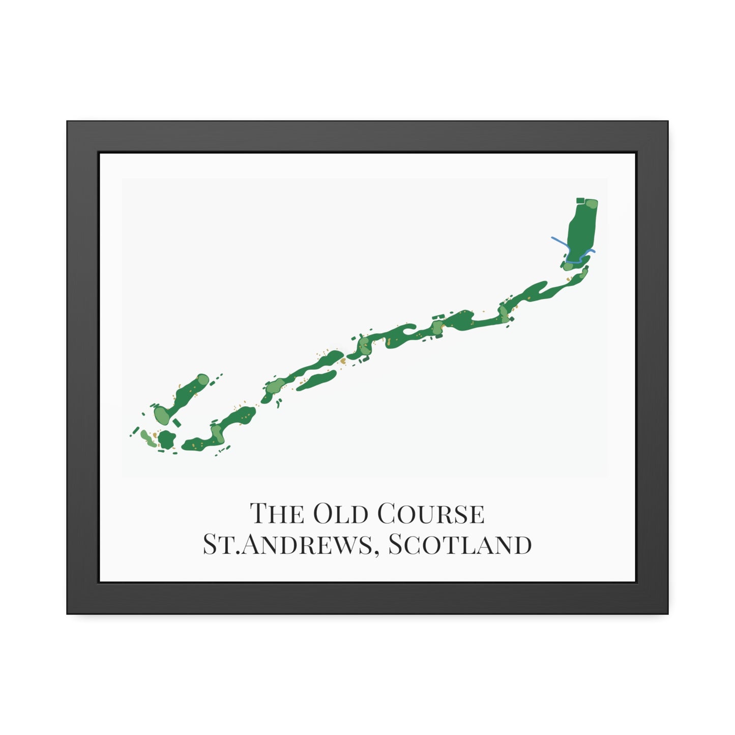 The Old Course at St.Andrews Framed Print