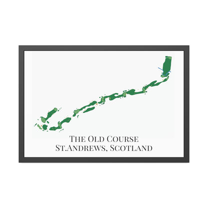 The Old Course at St.Andrews Framed Print