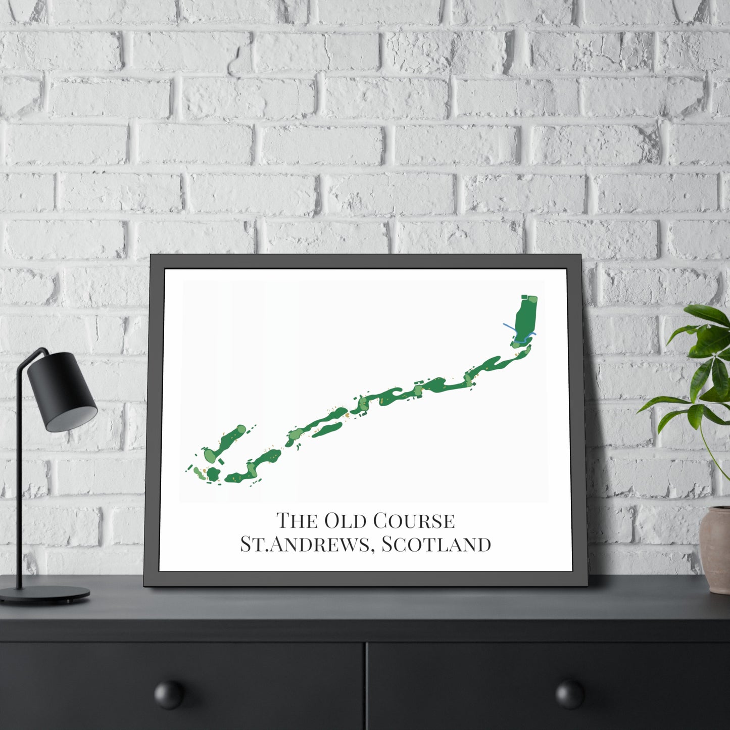 The Old Course at St.Andrews Framed Print