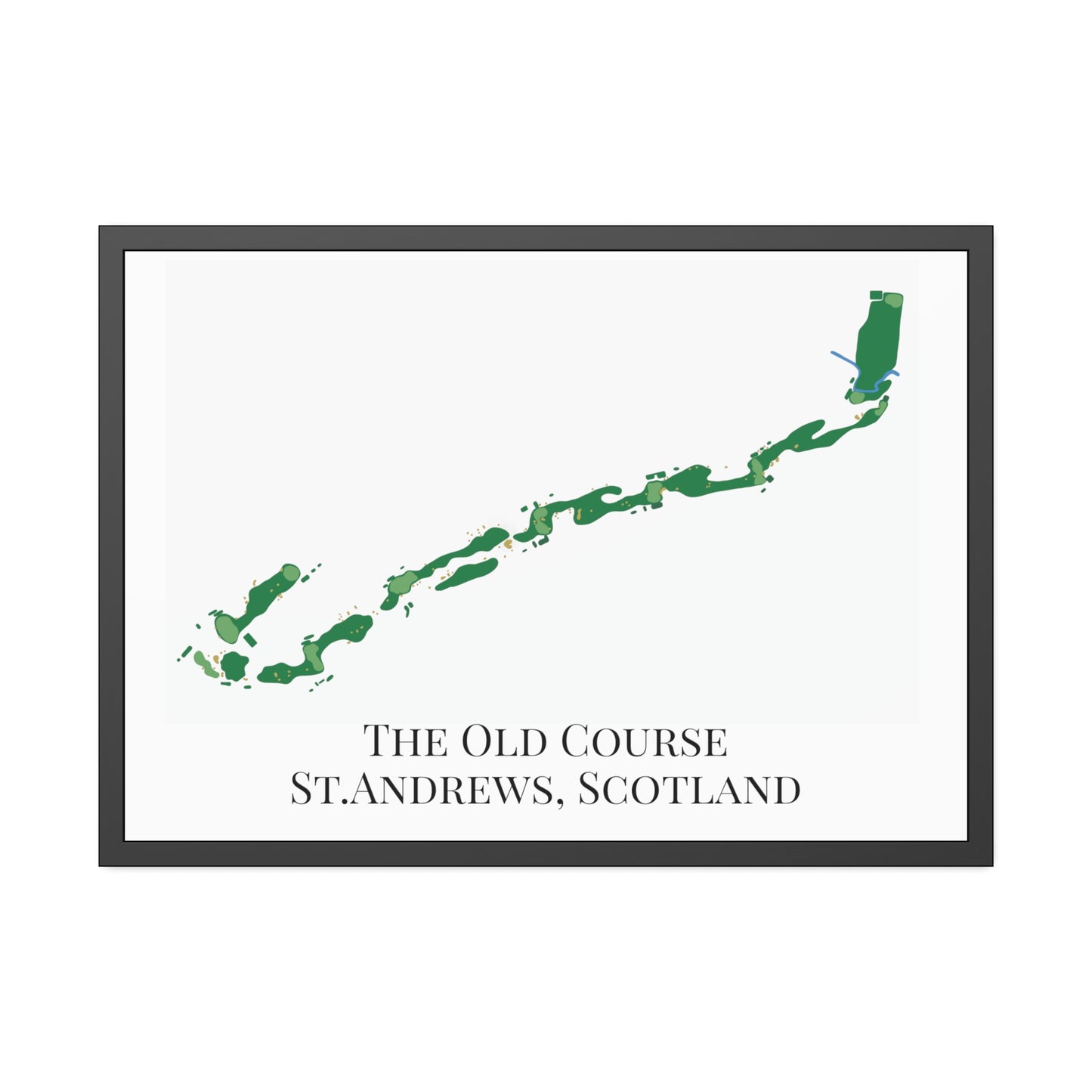 The Old Course at St.Andrews Framed Print
