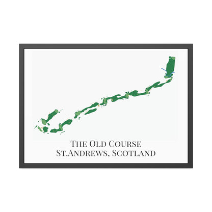 The Old Course at St.Andrews Framed Print
