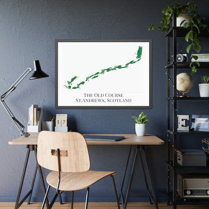 The Old Course at St.Andrews Framed Print