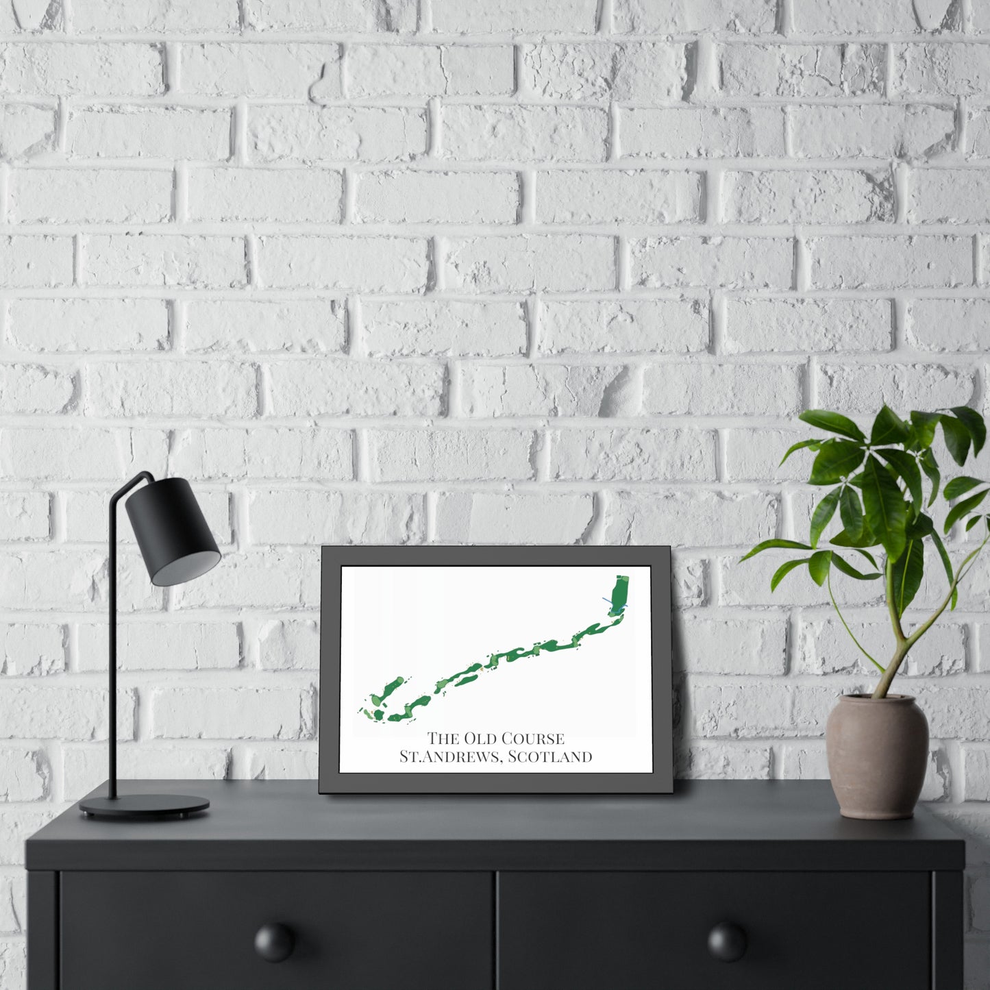 The Old Course at St.Andrews Framed Print