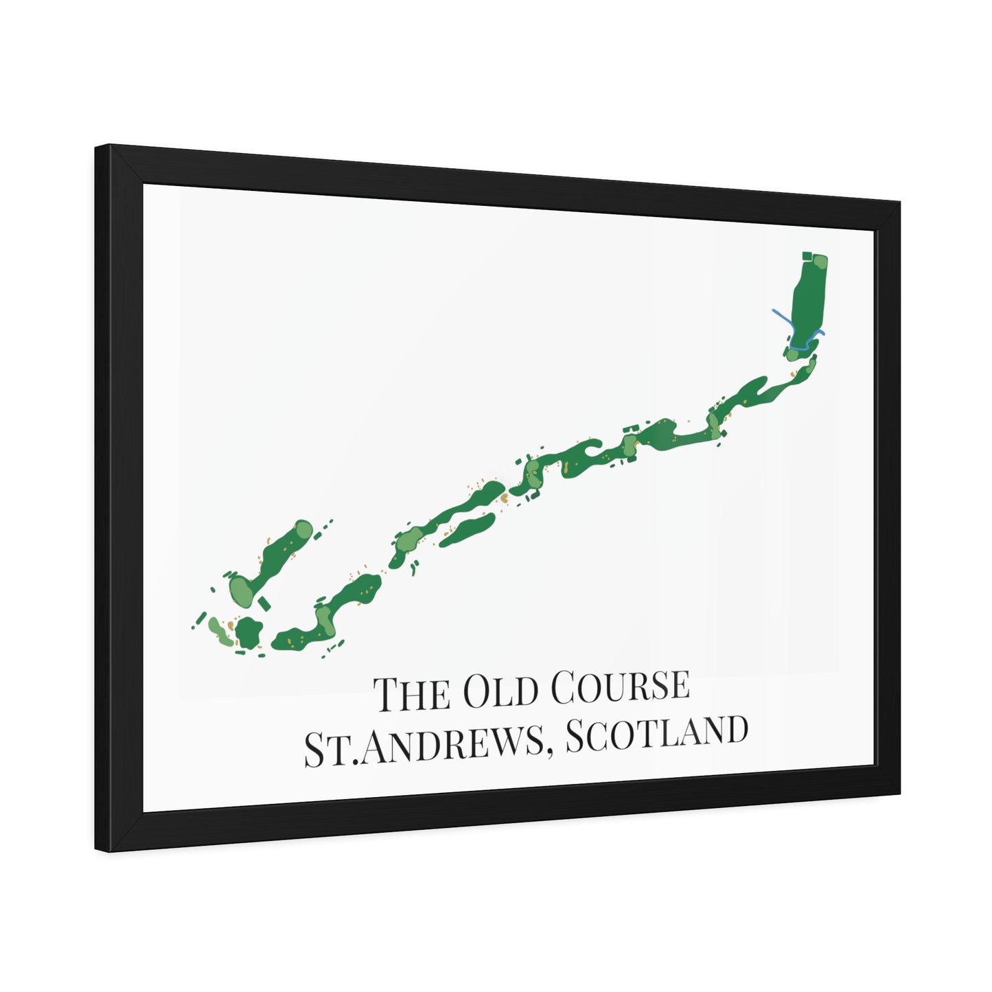 The Old Course at St.Andrews Framed Print
